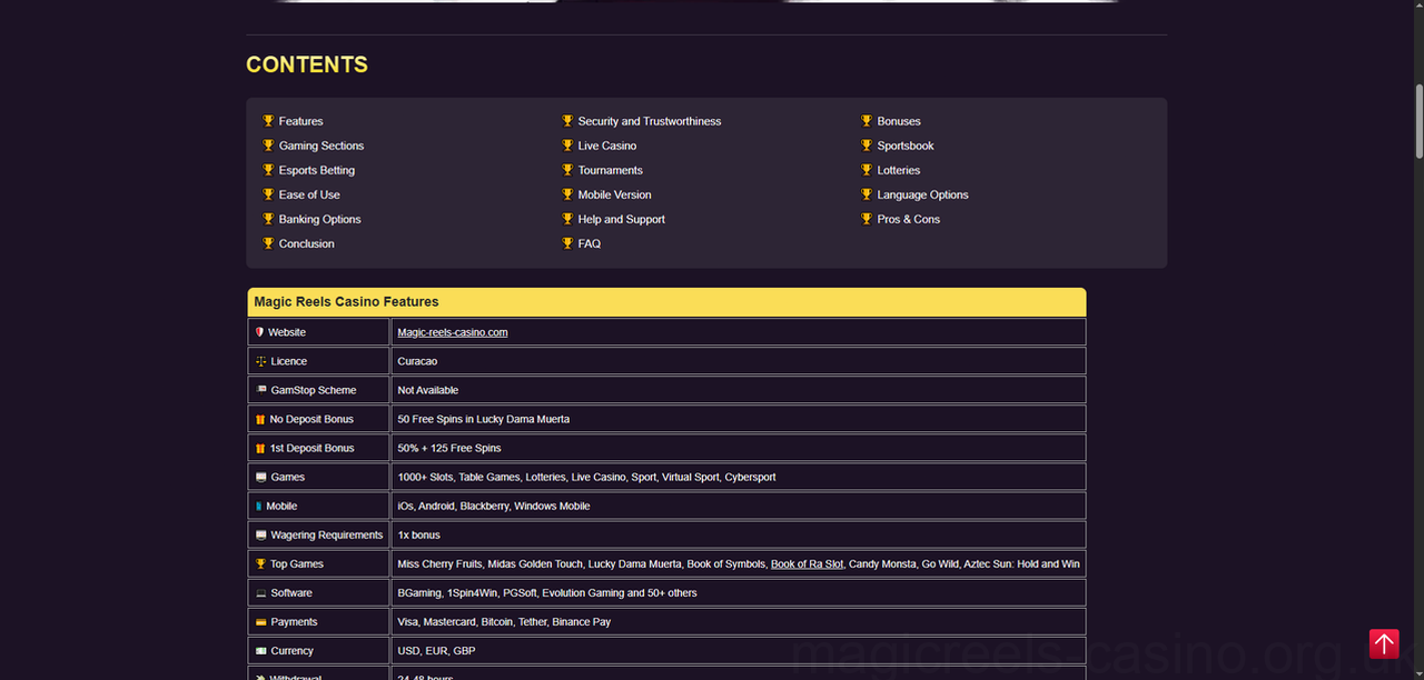 Magicreels Casino Casino